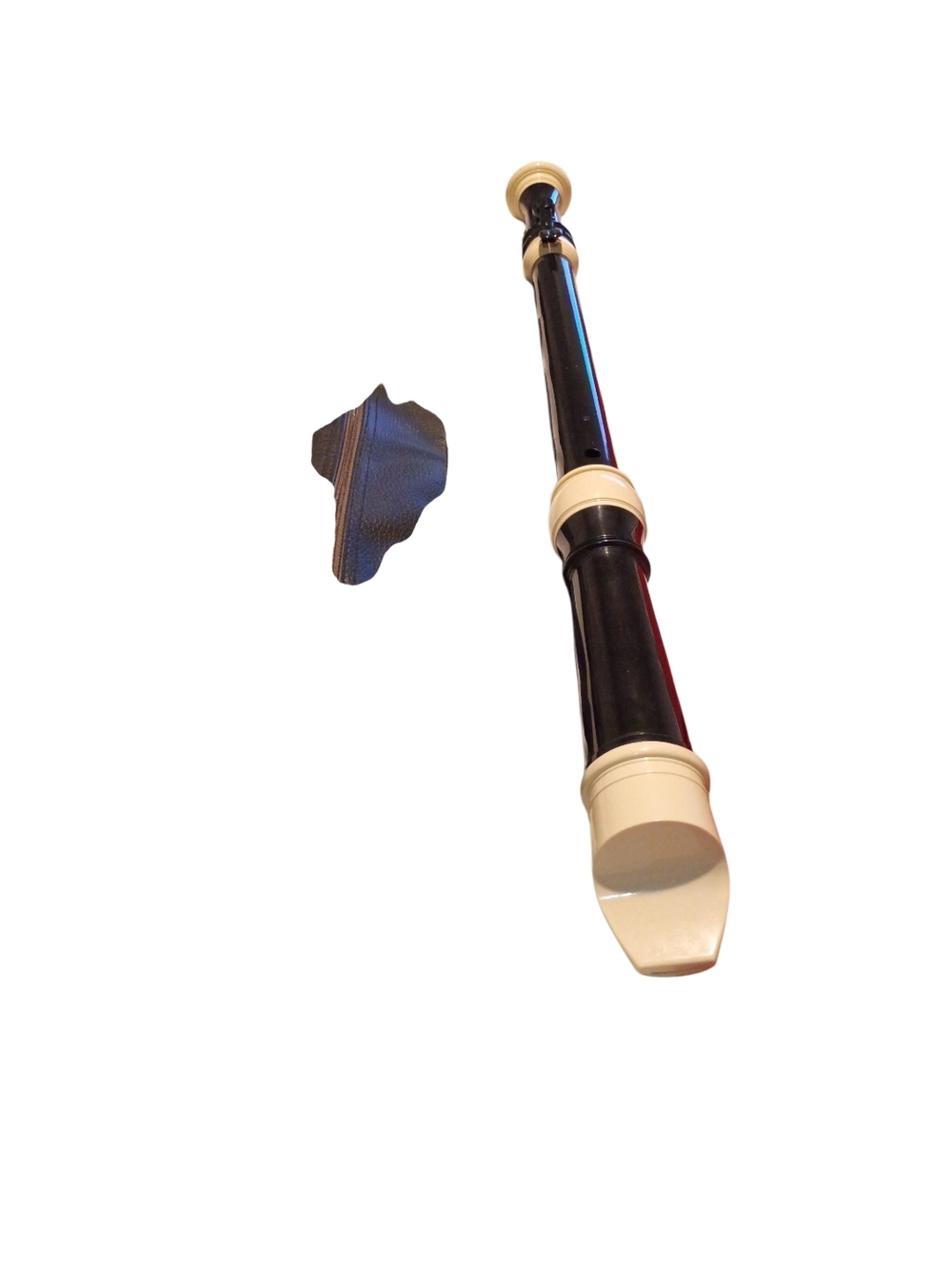 Black and Cream Plastic Recorder Symphony Alto Recorder